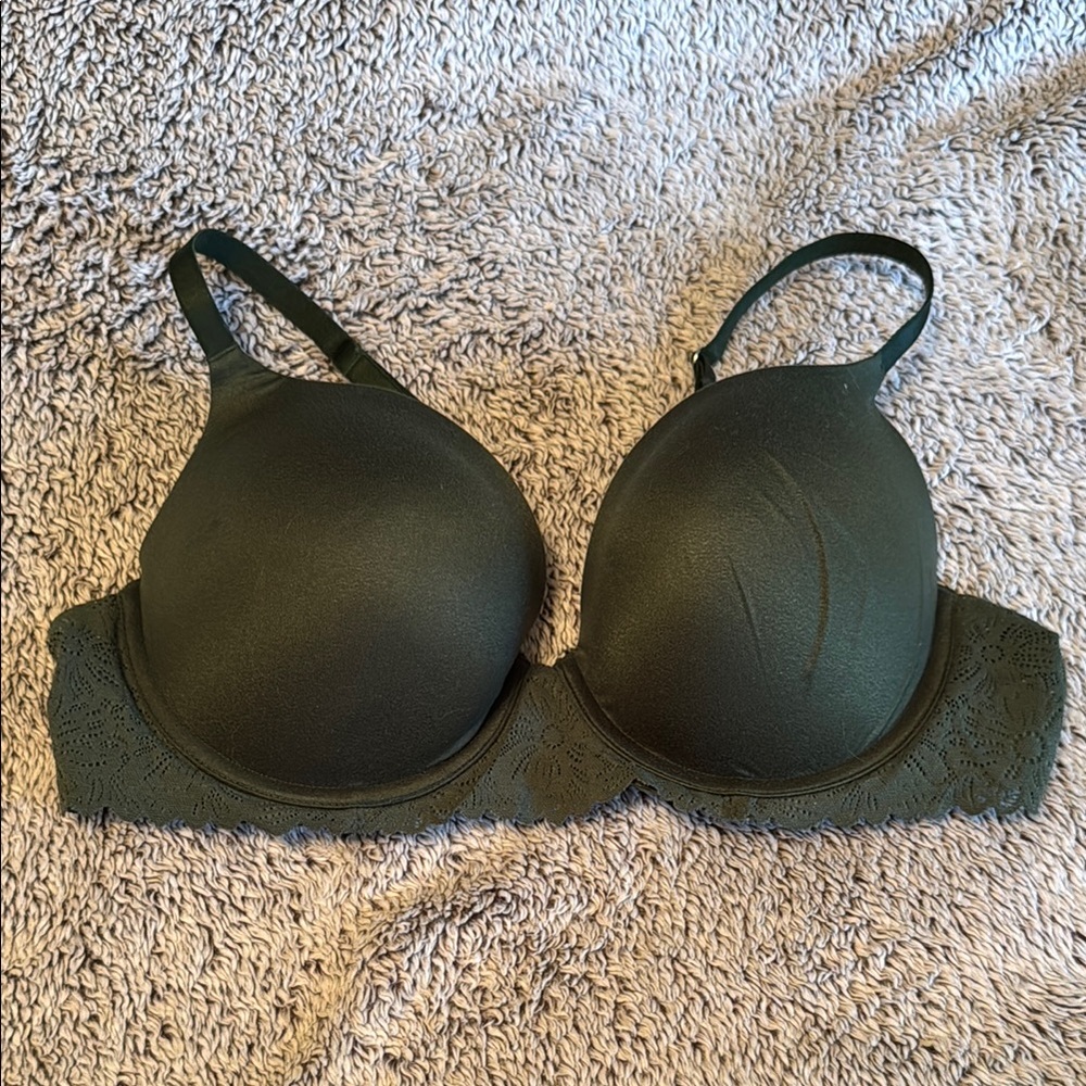 Aerie Dark Green Lace Women's Bra